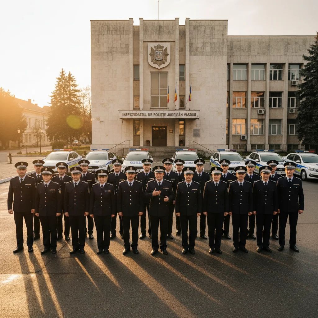 40 de noi agenți întăresc efectivele Poliției în Vaslui