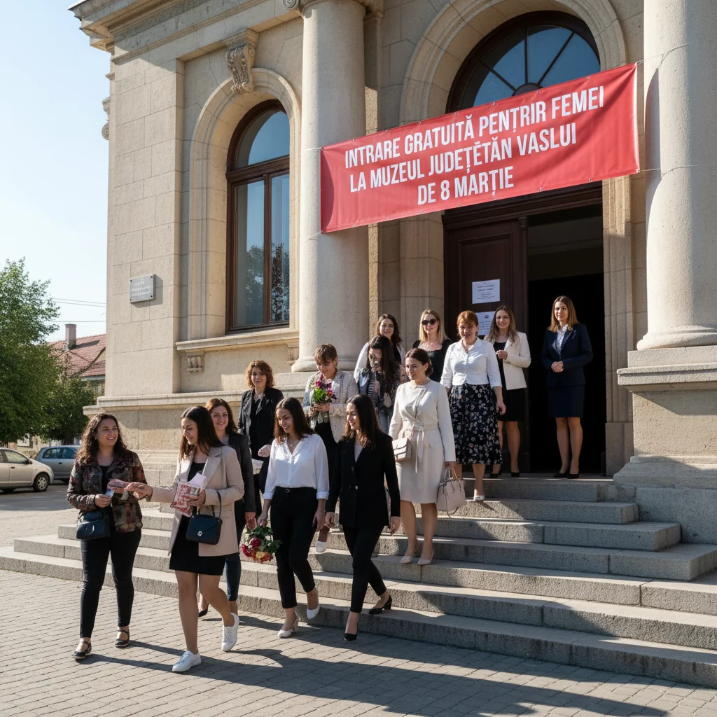 Acces gratuit pentru femei la Muzeul Județean Vaslui de Ziua Internațională a Femeii