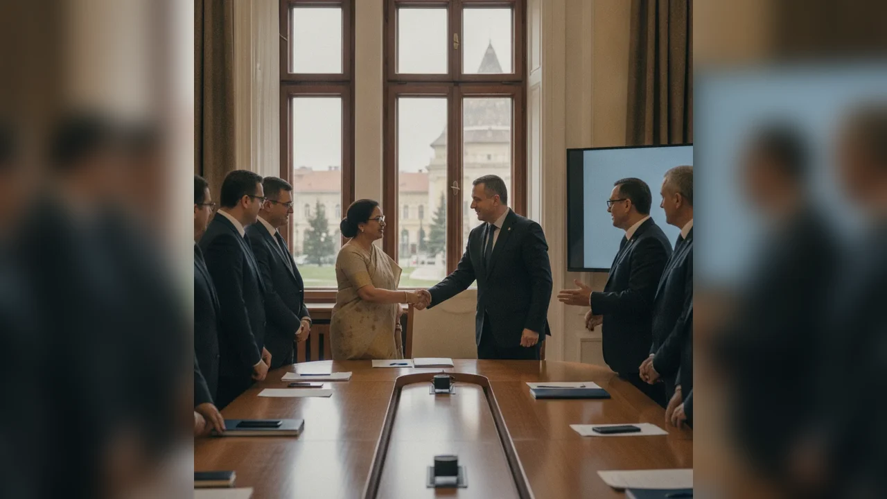Ambasadorul Indiei, discuții despre investiții în Vaslui