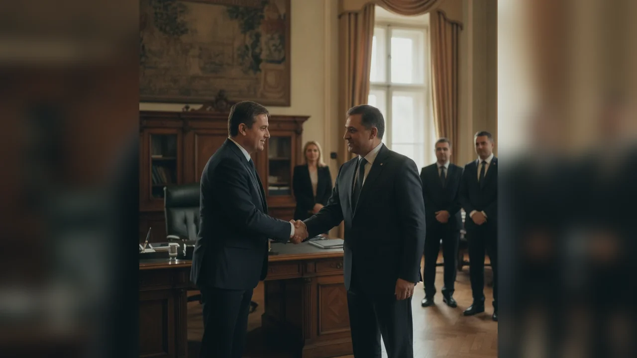 Ambasadorul Indiei, vizită de curtoazie la Primăria Huși