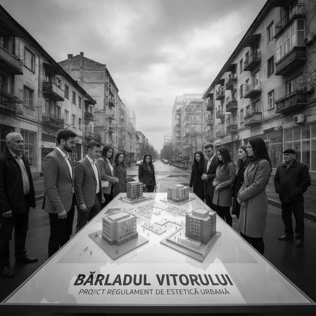 Bârladul viitorului: proiect de estetică urbană prezentat la Vaslui