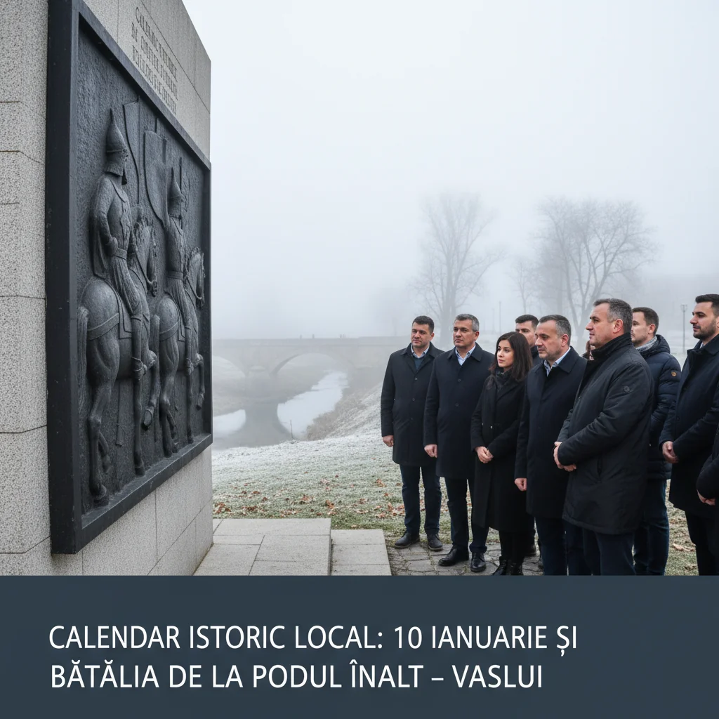 Calendar istoric la Vaslui: 10 ianuarie marchează Bătălia de la Podul Înalt