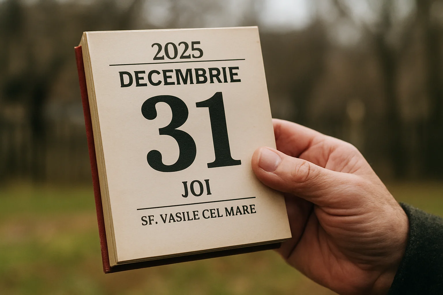 Calendar ortodox – 2025-12-31