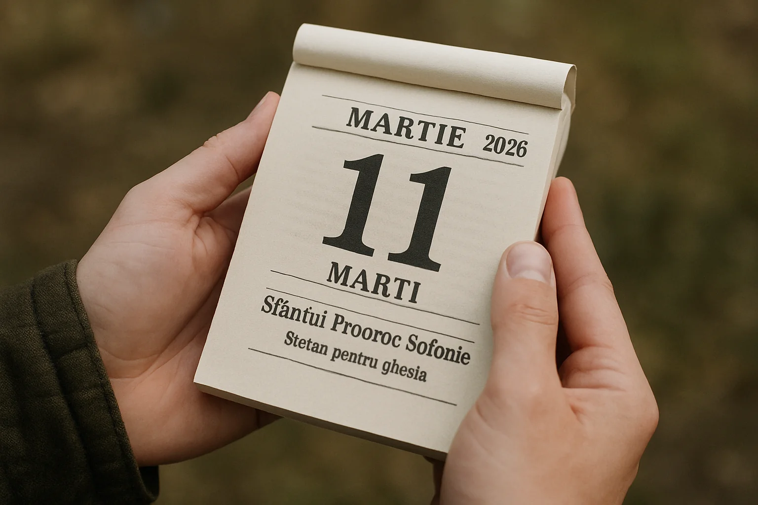 Calendar ortodox – 2026-03-11