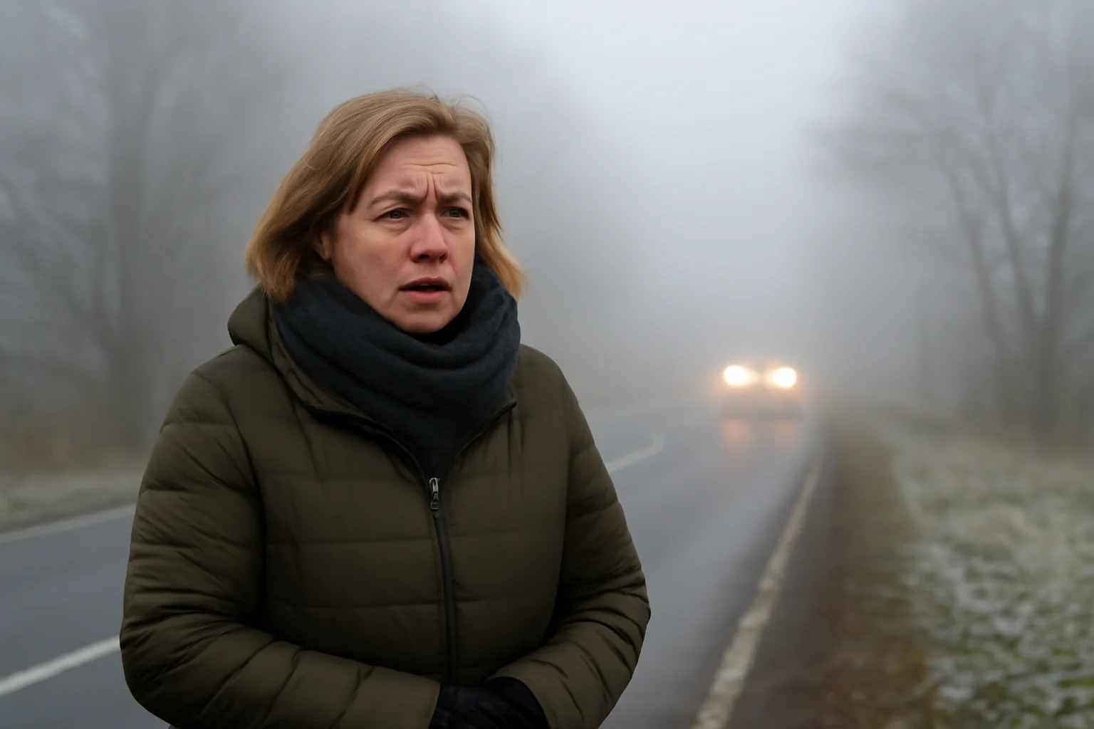 Cod galben de ceață și polei în județul Vaslui, anunțat de ANM