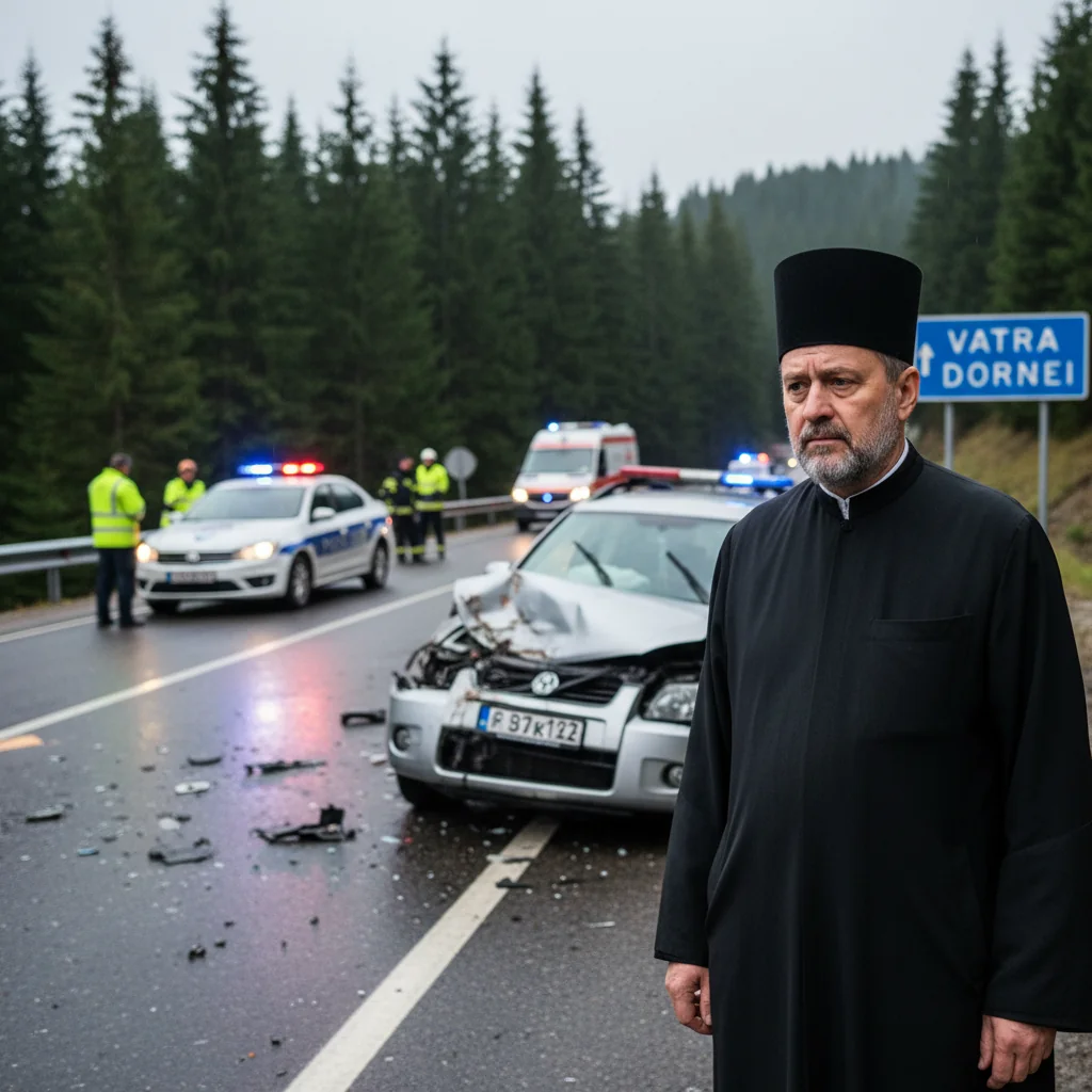 Comunitatea din Vaslui, în rugăciune pentru familia preotului implicat în accidentul grav de la Vatra Dornei