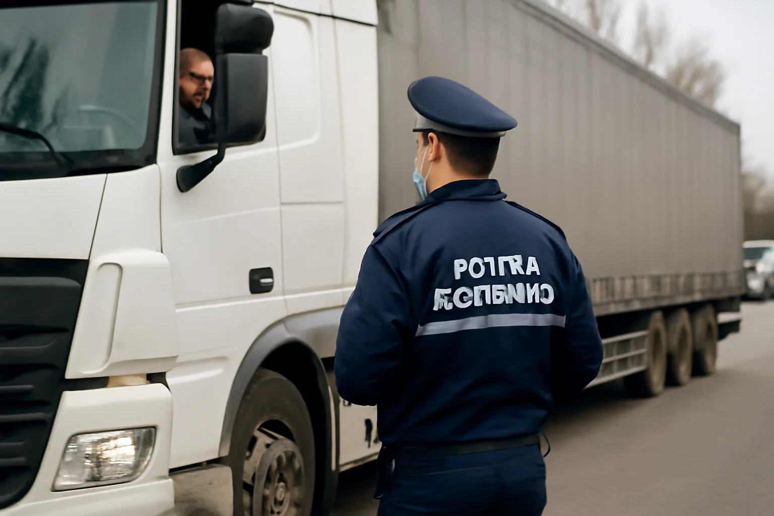 Controale ale Poliției Economice în Vaslui pentru verificarea transporturilor cu risc fiscal