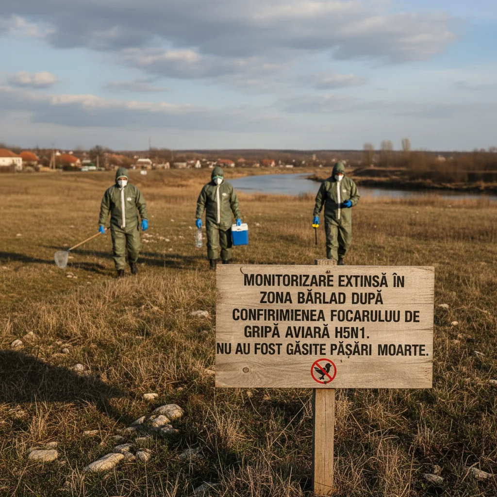 controale intensificate în teren, fără păsări găsite moarte