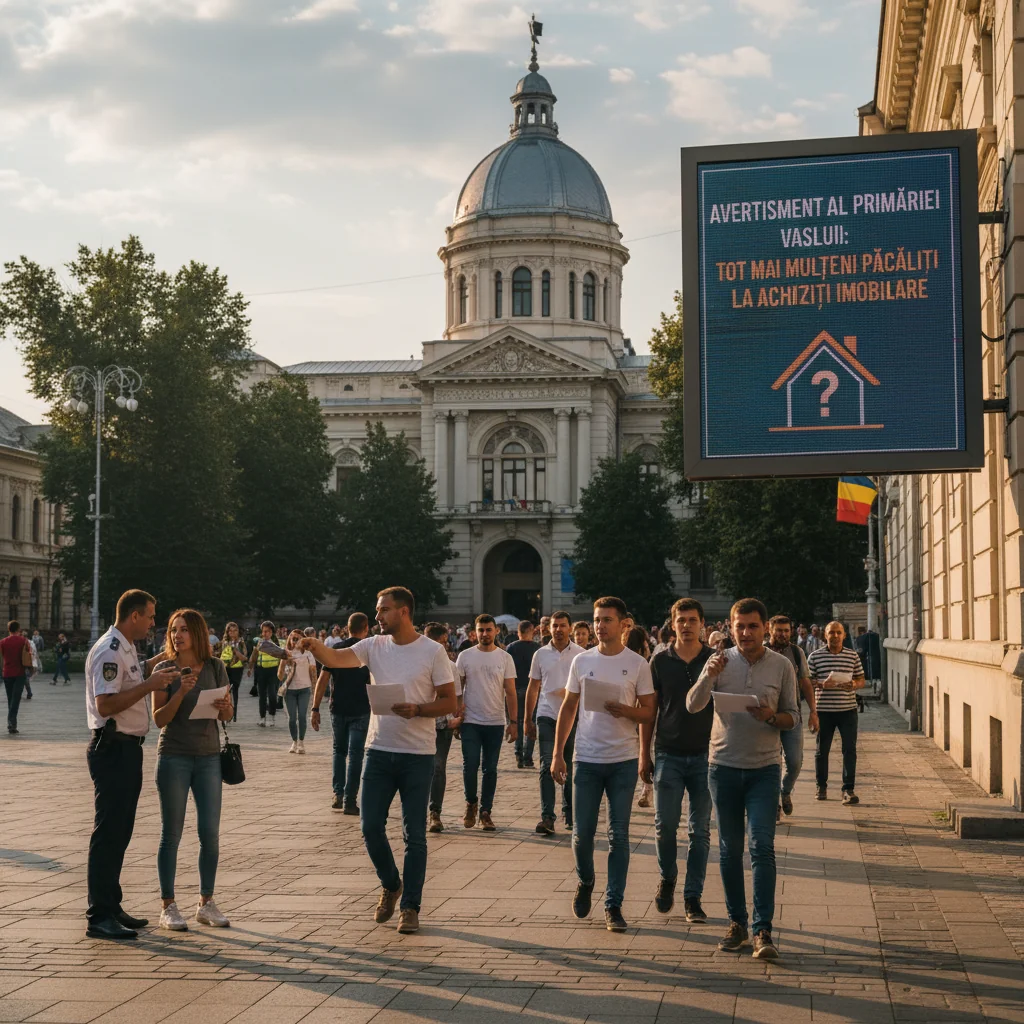 creștere a numărului de înșelătorii în achizițiile imobiliare în Vaslui