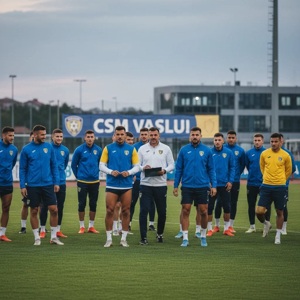 CSM Vaslui pornește pregătirea returului la Vaslui cu obiectiv declarat: cupele europene