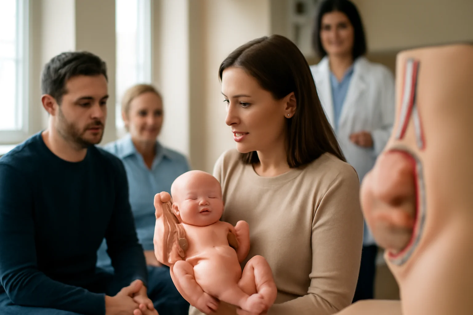 Cursuri gratuite pentru viitorii părinți la Spitalul din Bârlad, județul Vaslui