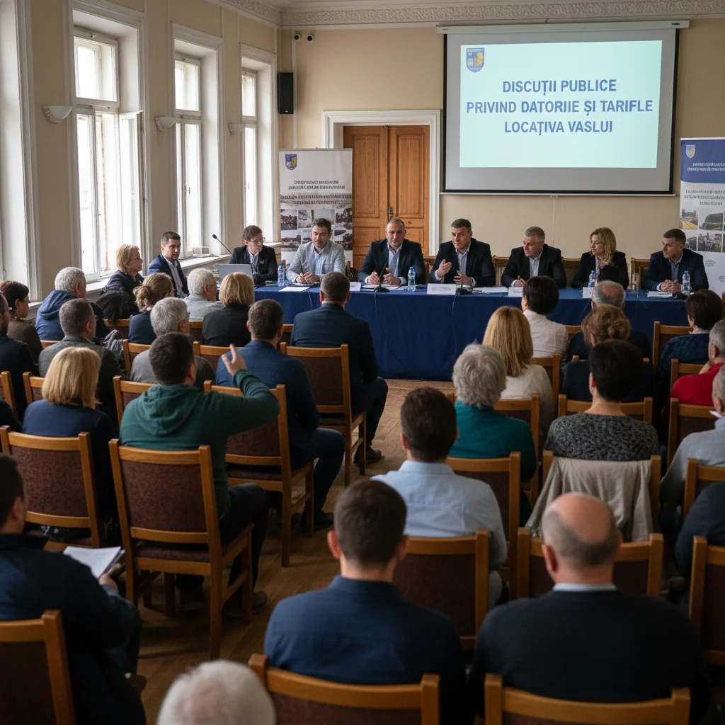 Discuții la Vaslui privind datoriile și tarifele Locativa: directorul societății acuză fosta administrație