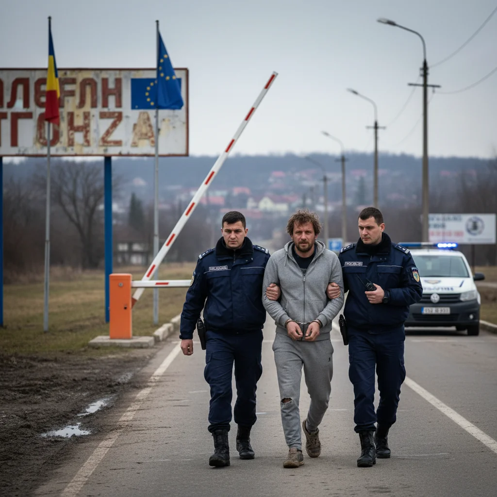 Evadat dintr-o închisoare din Belarus, oprit la intrarea în România în PTF Albița, județul Vaslui