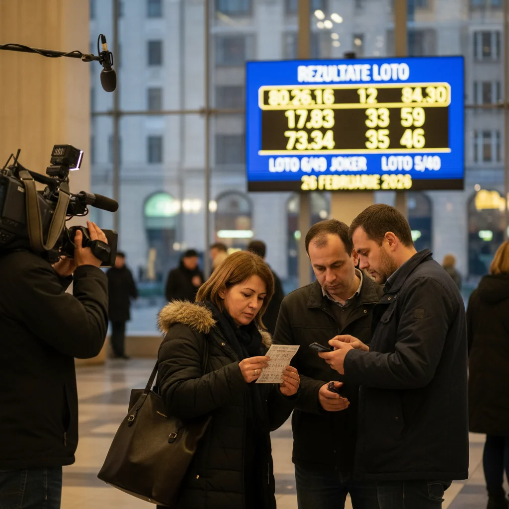 Extrageri Loto în Vaslui, 26 februarie 2026: report major la Joker și sume importante la celelalte jocuri