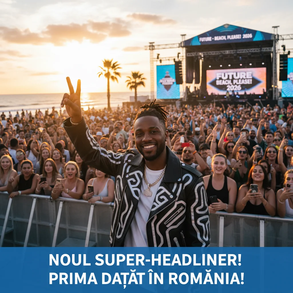Future confirmat ca super-headliner la Beach, Please! 2026 – Prima sa vizită în România