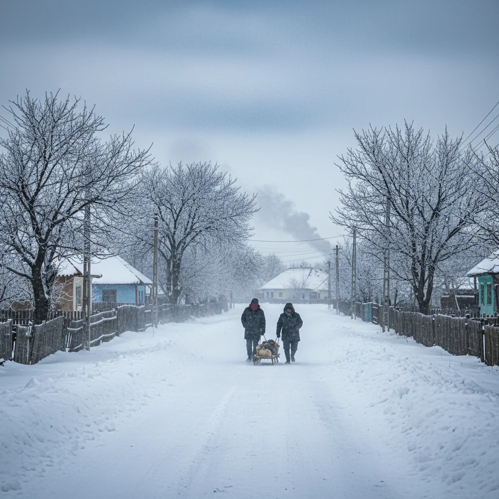 Ger persistent la Vaslui: avertizări meteo actualizate pentru temperaturi de până la -20°C