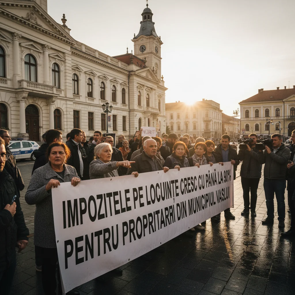 Impozitele pe locuințe din Vaslui vor crește cu până la 90% de la 1 ianuarie 2026