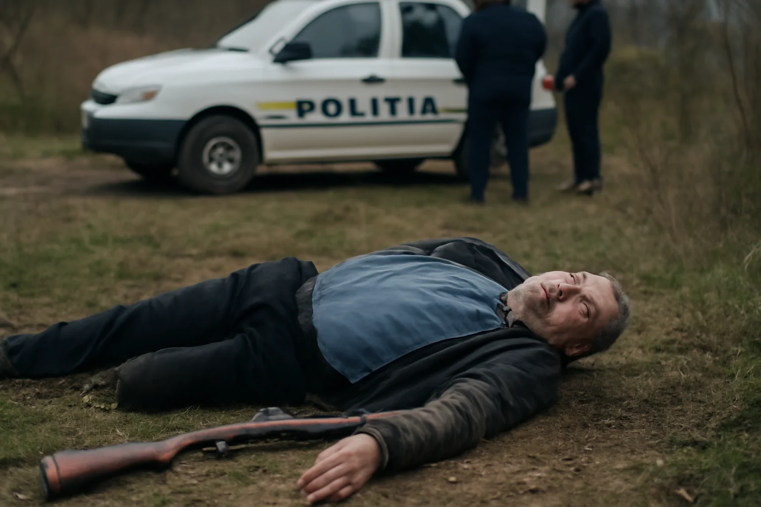 Incident tragic în Vaslui: Un bărbat din Codăești a fost găsit împușcat cu arma de vânătoare