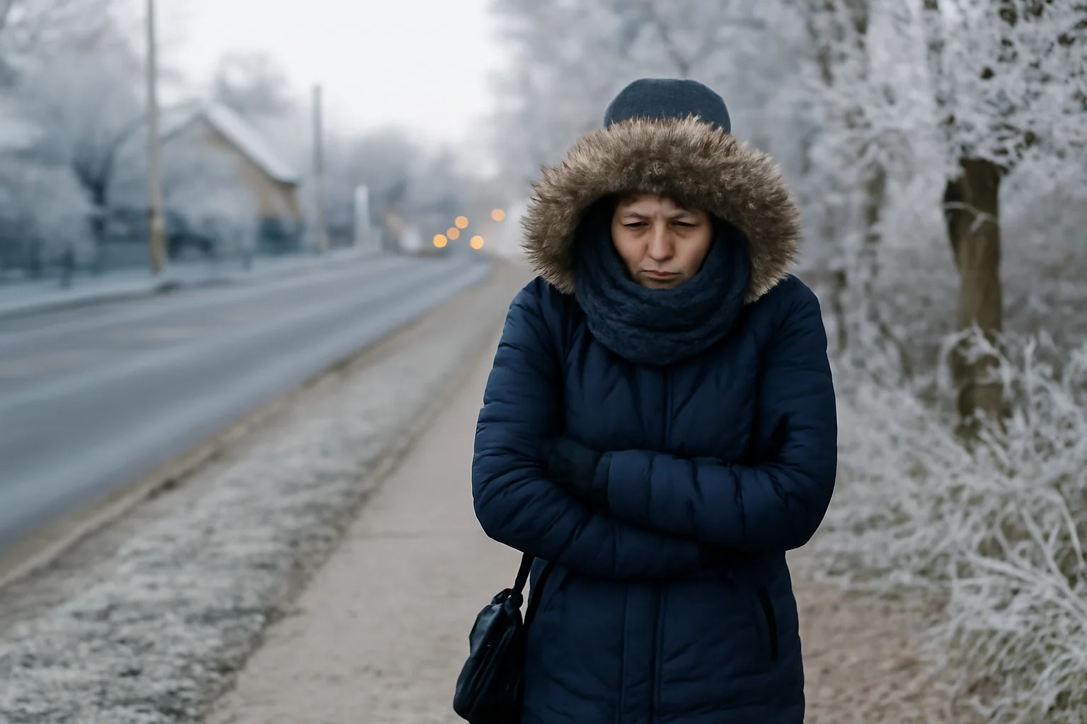 Informare meteo de frig accentuat și polei pentru Moldova, cu impact și în Vaslui