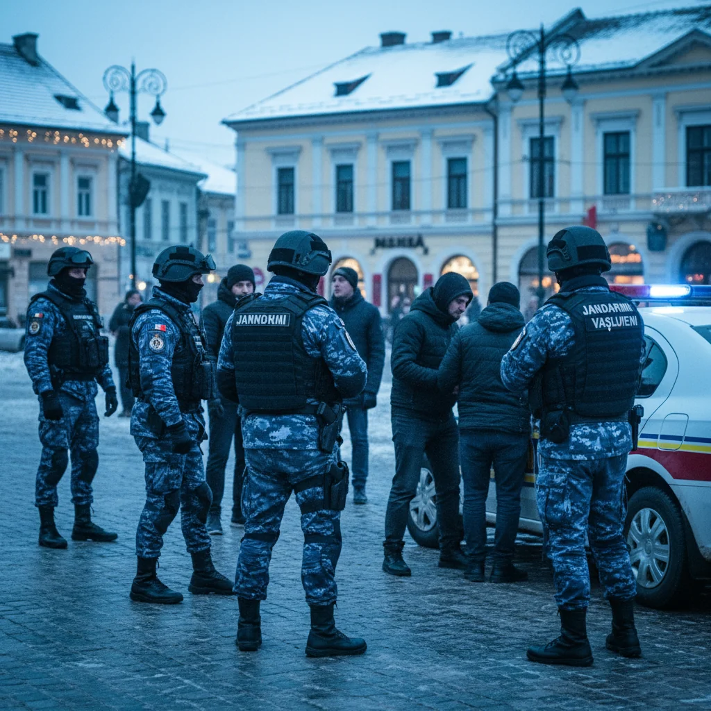 Intervenții ale jandarmilor în minivacanța de Anul Nou la Vaslui: 23 de cazuri și amenzi de peste 30.000 de lei