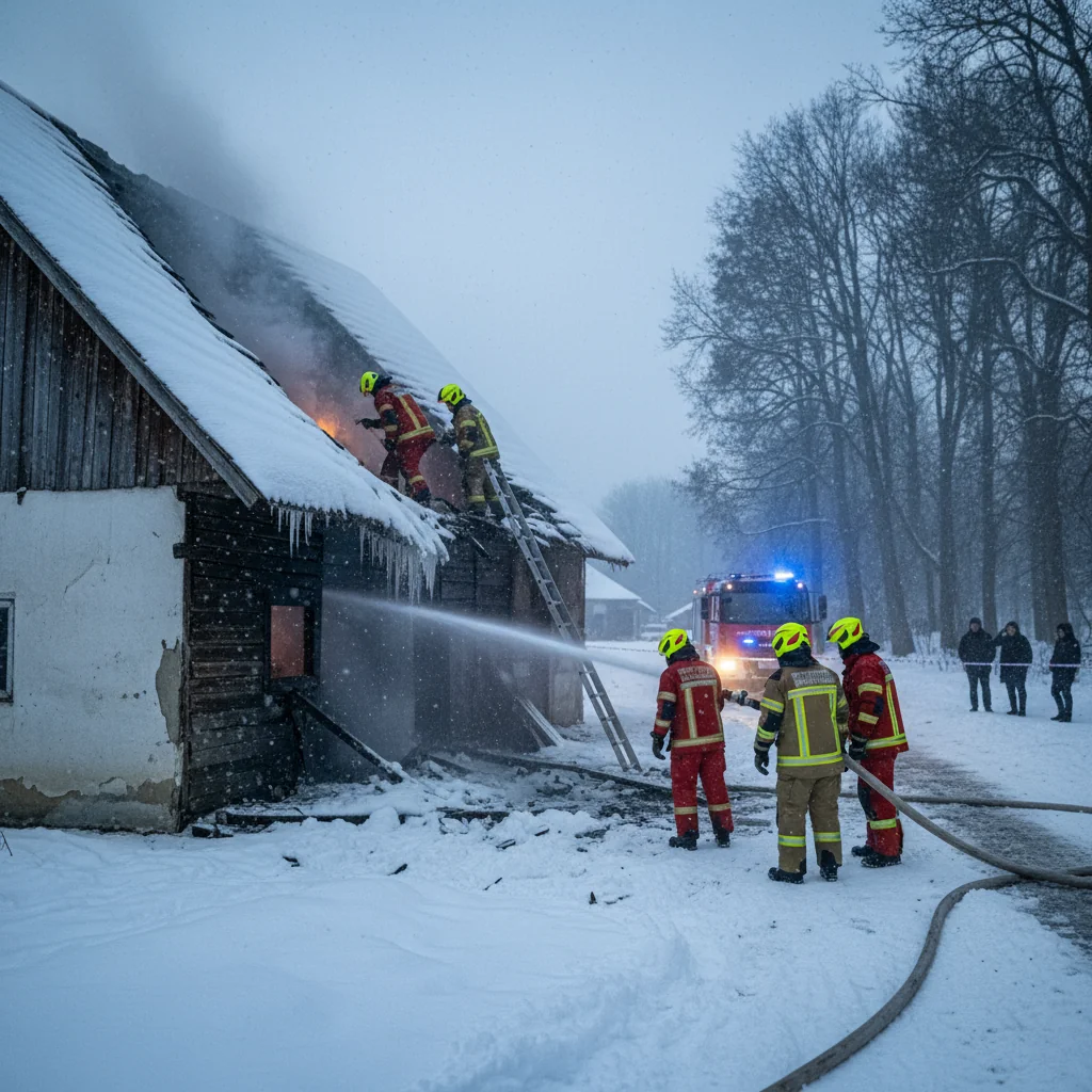 Intervențiile pompierilor din Vaslui în weekendul 14–15 februarie 2026: 16 misiuni într-o singură zi