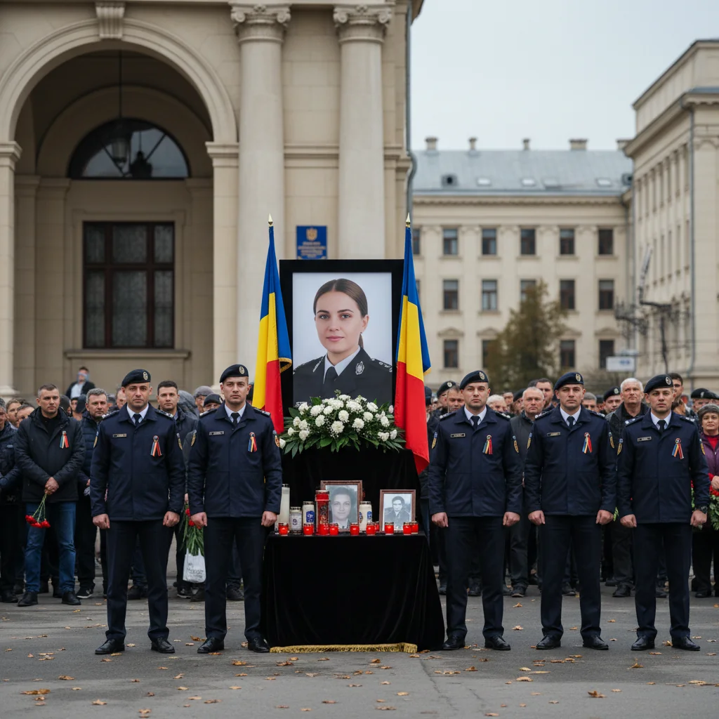 Jandarmeria Vaslui anunță decesul ofițerului Diana Iacob și pregătește funeralii cu onoruri militare