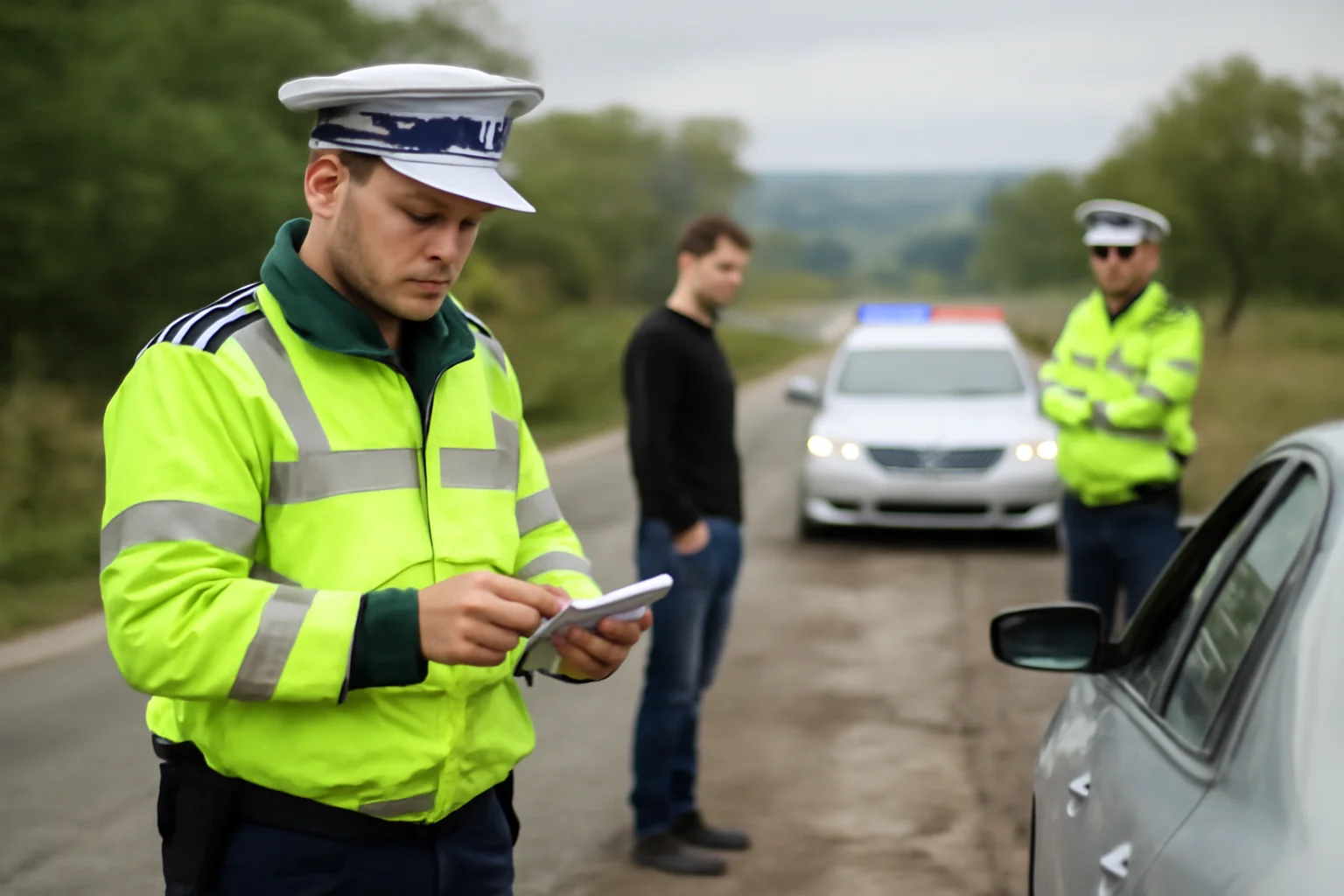 Mai multe infracțiuni rutiere constatate de polițiști pe drumurile din județul Vaslui