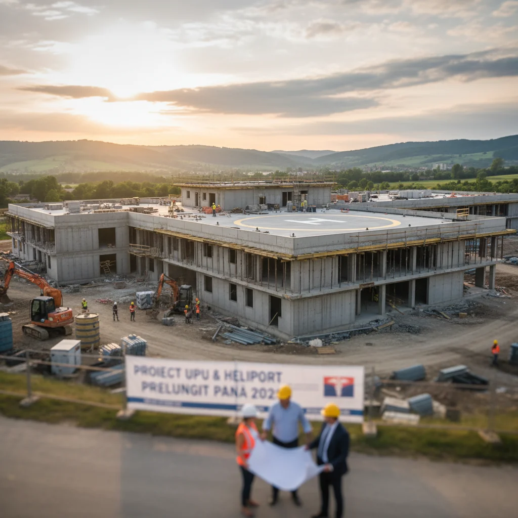 Prelungirea proiectului de 27 milioane lei pentru UPU și heliport până în 2026