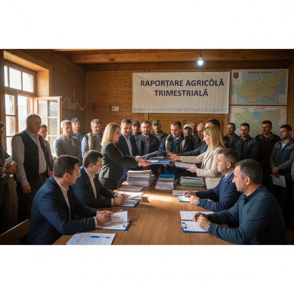 Primăriile din Vaslui, noi obligații de raportare către ANAF privind fermierii, din 2026