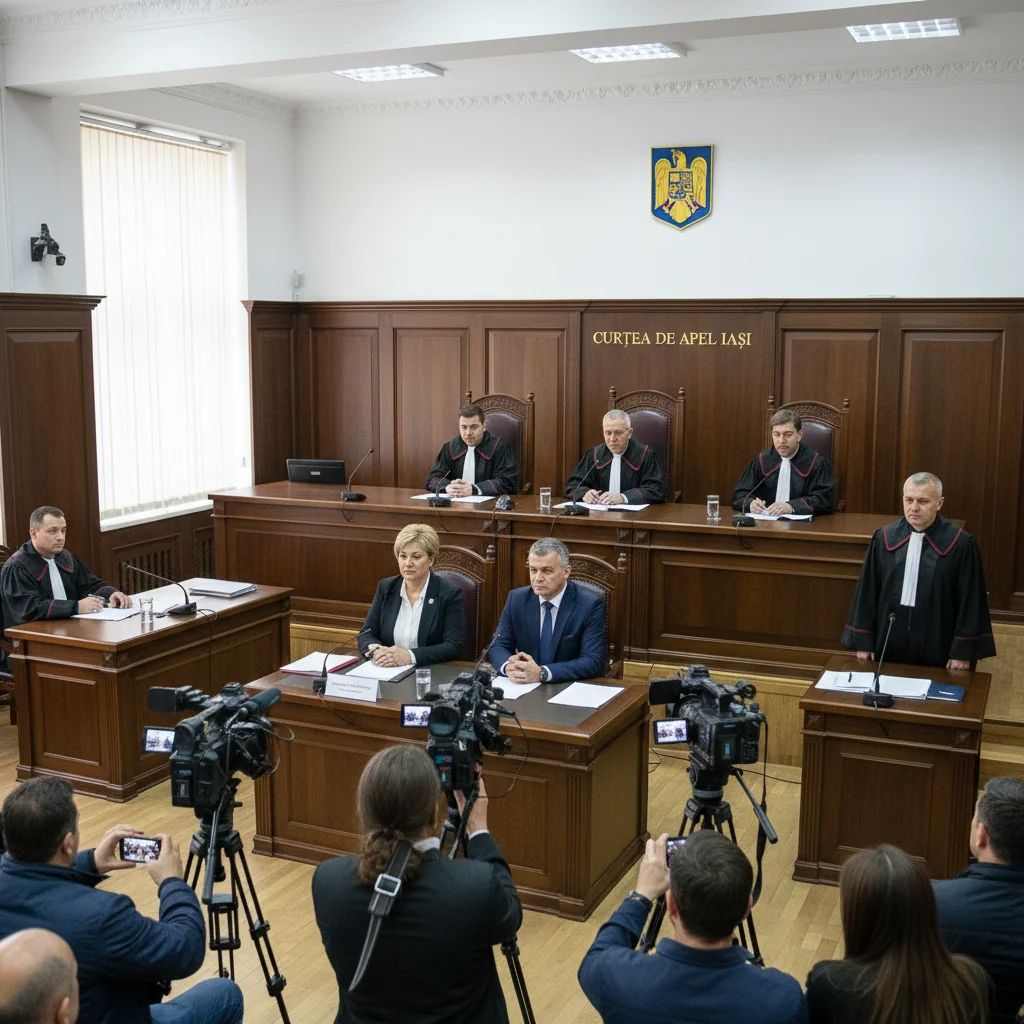 Procesul cuplului condamnat la 50 de ani pentru crima de la Pungești, în atenția Curții de Apel Iași