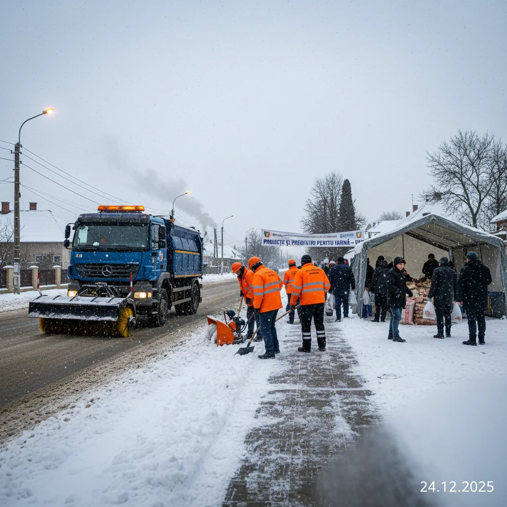 Proiecte și pregătiri pentru iarnă în Vaslui: ce trebuie să știe locuitorii (2025-12-24)