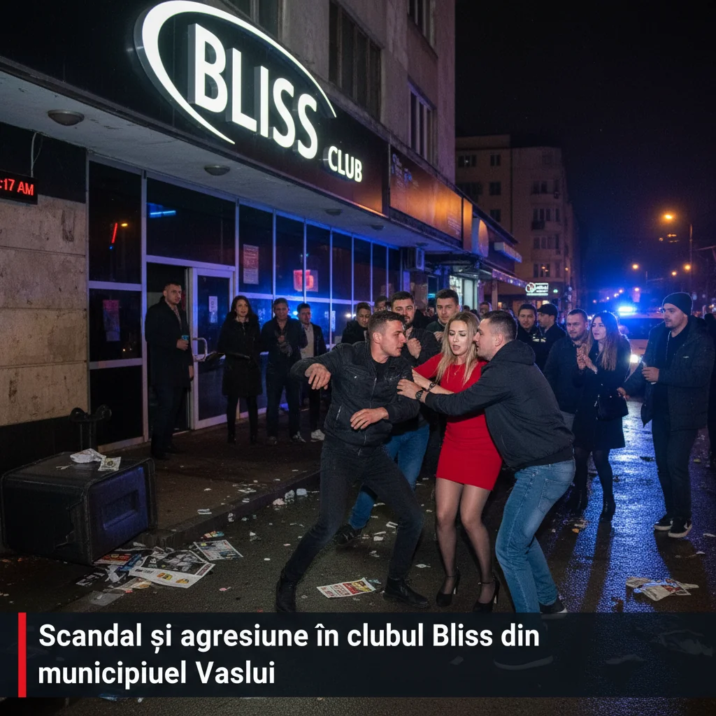 Scandal cu agresiune în clubul Bliss din Vaslui, în a doua zi de Crăciun