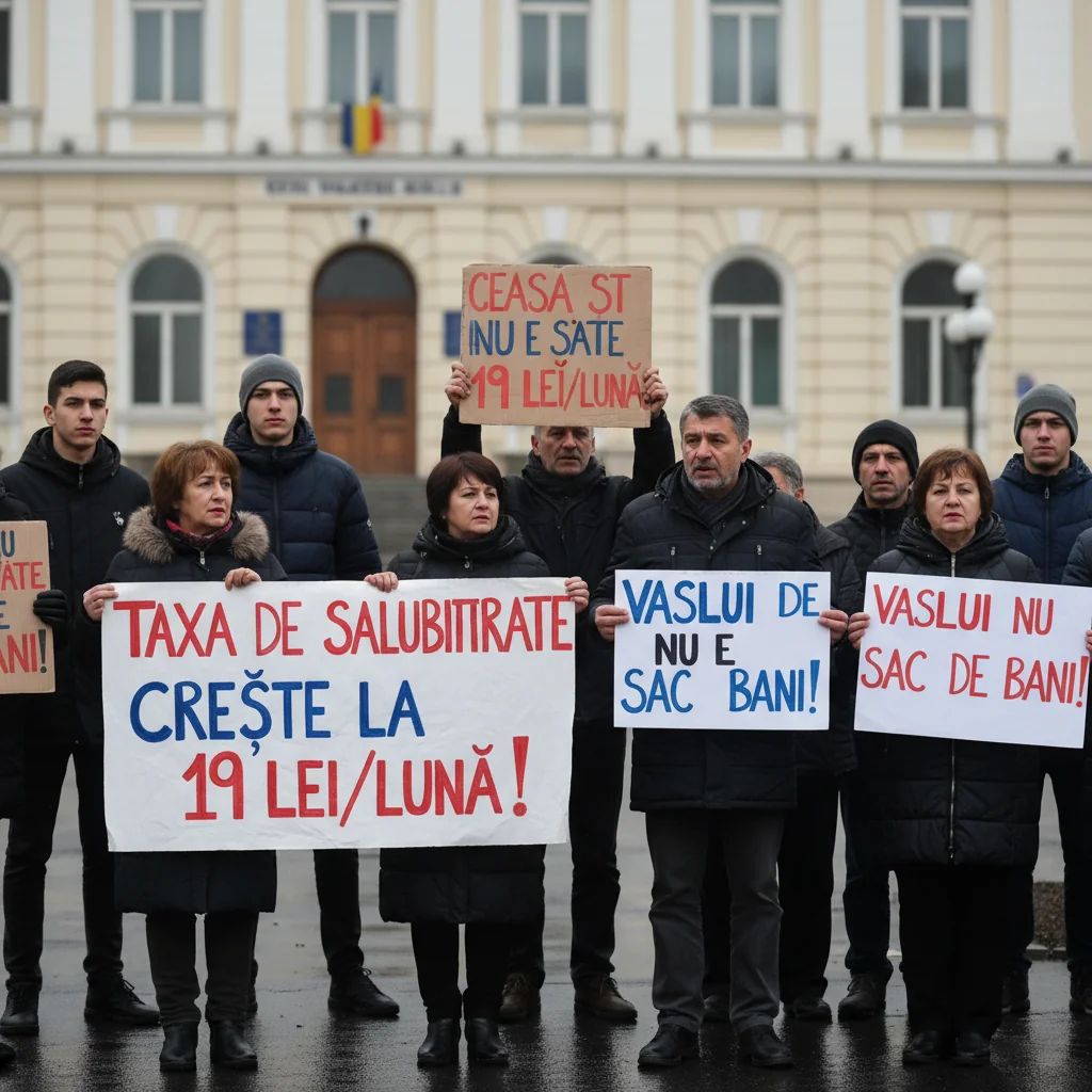 Taxa de salubritate urcă la 19 lei pe lună de persoană în municipiul Vaslui, din 2026