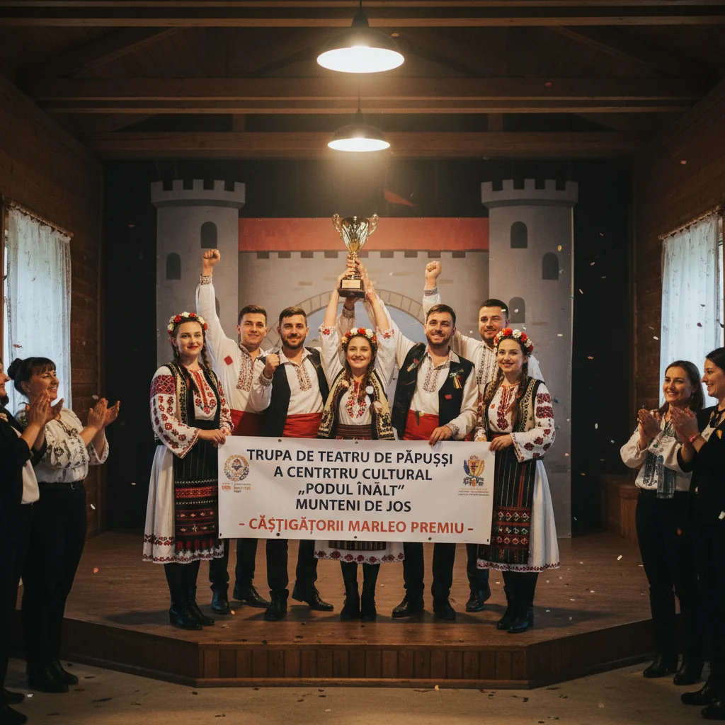 Trupa de Teatru de Păpuși Podul Înalt din Muntenii de Jos, Marele Câștigător la Festivalul Victor Ion Popa