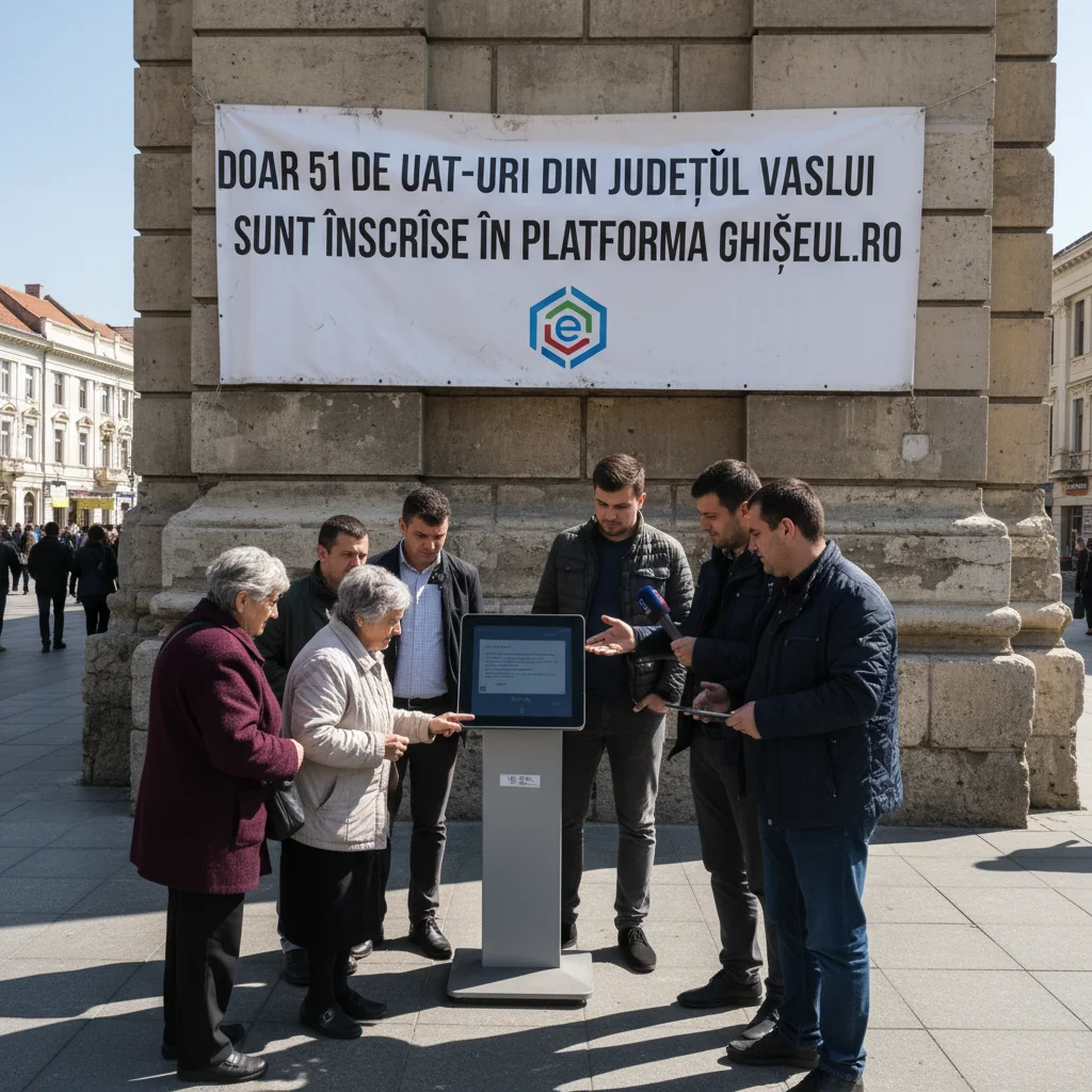 Vaslui: doar 51 de UAT-uri folosesc platforma ghișeul.ro pentru plata online a taxelor