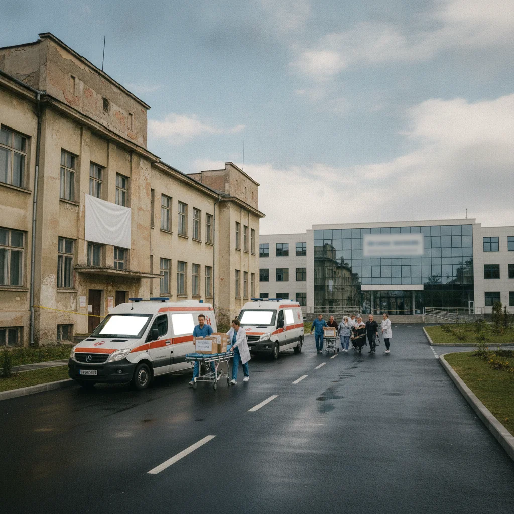Vaslui: Psihiatria și Infecțioasele au fost mutate pentru lucrări