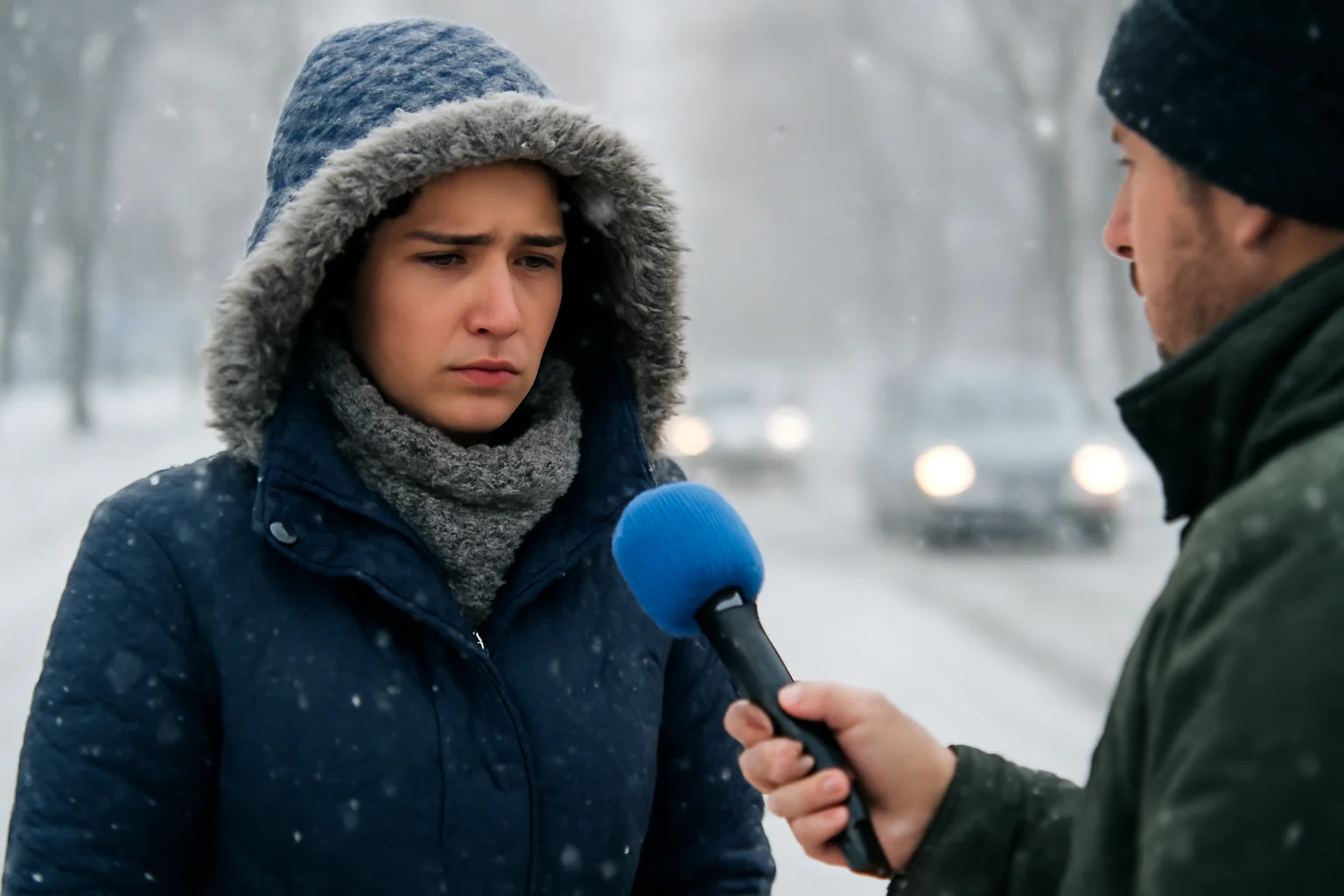 vreme de iarnă cu ninsoare, vânt puternic și ger în întreaga țară până marți seara