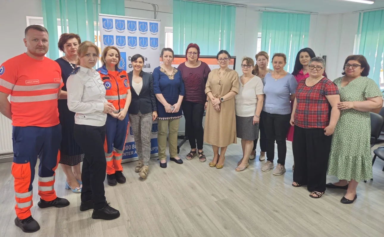 Activitate cu personalul medical de la Ambulanța Vaslui